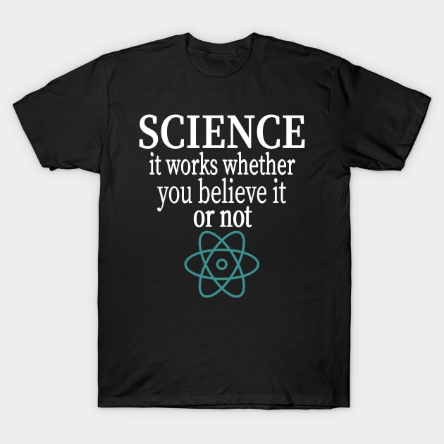 Science Works T-Shirt by Microart